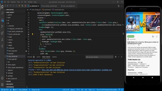 Flutter News Application using GetX and WordPress Custom API - EP 06 - GetX Storage