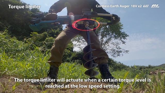 Makita CORDLESS EARTH AUGER DDG460 смотреть онлайн