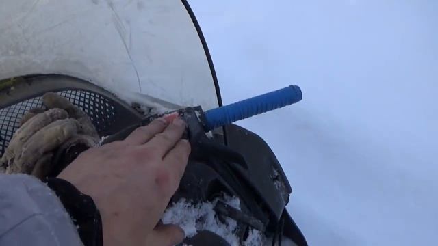 Проверка малого путика на снегоходе с двигателем Лифан. смотреть онлайн