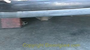 Goofy Mercedes Turbo Diesel Exhaust Video