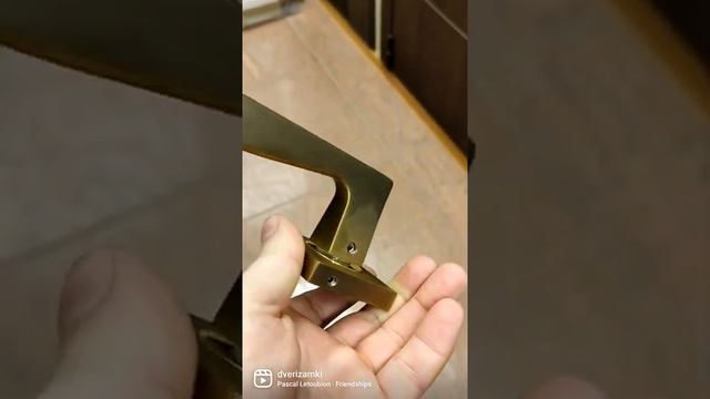 Ручка Фуаро матовое золото смотреть онлайн