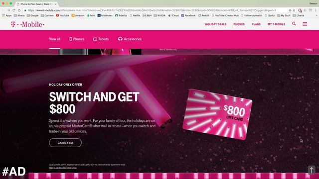 Top 5 T-Mobile Cyber Monday Deals! смотреть онлайн