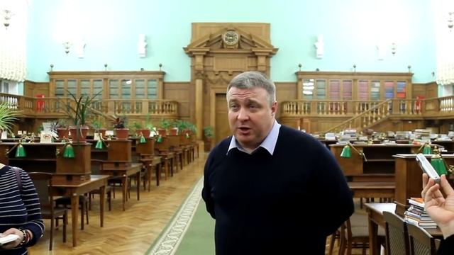 Сергей Чернышов о реставрации Библиотеки им.Ленина