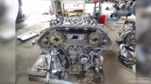 محرك نيسان كويست Ниссан квист 3.5 v6 ремонт двигателя