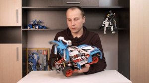 Установил моторы в Ралли-кар 42077 Лего Техник  на пульте управления