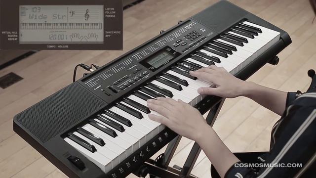 카시오 CTK-3500, CTK-2500 강좌 03 음색편 - 오르간, 스트링, 타악기 смотреть онлайн