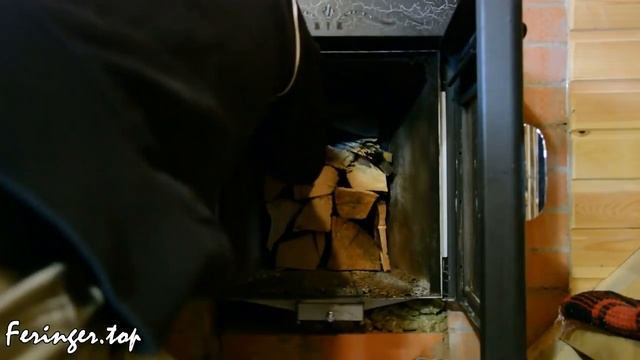 Как растопить печь для бани? Нет бересты, нет бумаги... смотреть онлайн