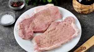 Эскалоп из свинины на скорую руку