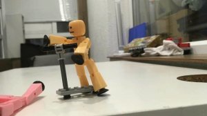 Стикботы и самокат ?