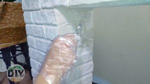 Как сделать фальш-камин своими руками 2022. Новогодний камин из утеплителя. Как украсить комнату