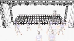 The Wedding Singer CAD - Wireframe Opening Scene