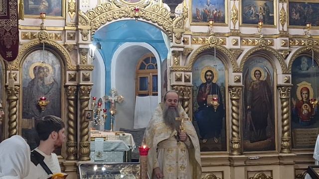 01.01.2023 - молебен на Новый год, прот.Николай Цирке смотреть онлайн