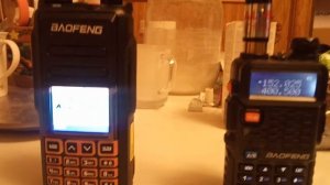 Сравнение чувствительности раций Baofeng DM-X и UV-5R (BF-F8+)