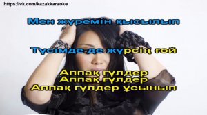 Акбота Керимбекова Аппак гулдер КАРАОКЕ
