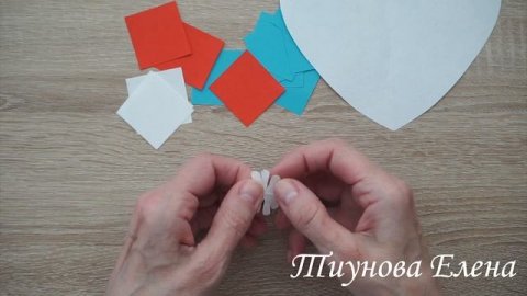 Сувенир на День России #поделкиизбумаги #своимируками #ДеньРоссии