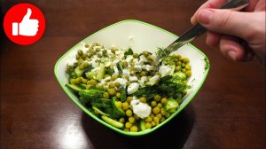 БЫСТРЫЙ САЛАТ "ПЯТИМИНУТКА"! РЕЦЕПТ ПРОСЯТ ВСЕ КТО ПРОБУЕТ