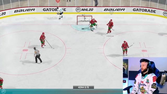 Playing with the BELFAST GIANTS online in NHL 20... смотреть онлайн