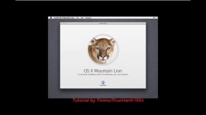 Tạo USB Bootable cài MacOS X Mountain Lion 10.8.5 (12F45) trên VMware