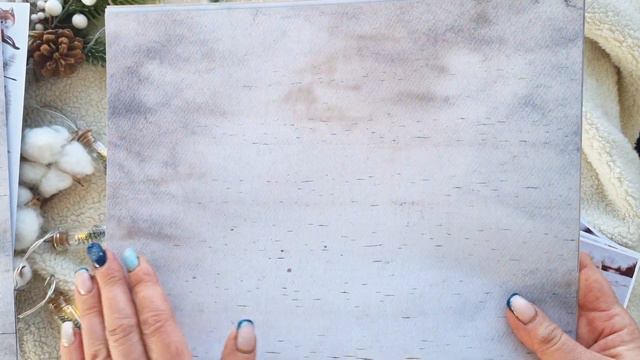 Обзор коллекции бумаги "Тихо падал снег" от производителя @PaperHome666 смотреть онлайн