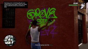 GTA San Andreas: Definitive Edition - Mission #3 - Tagging Up Turf (PC)