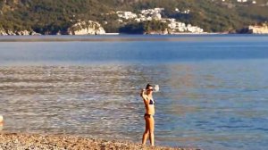 Лучший пляж Бечичи в Черногории (Best Becici beach in Montenegro)