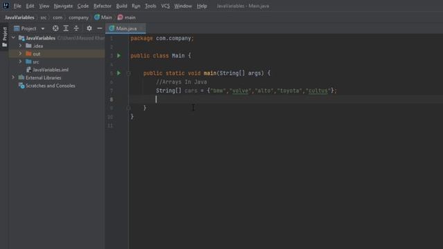 Concept of Arrays | Java Tutorial For Beginners | #13