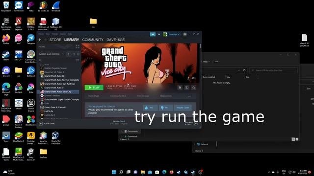 Cannot Find 640x480 Video Mode GTA Vice City Windows 11