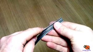 Замена ленты стеклоочистителя в каркасной и бескаркасной щётке / замена резинки в щётке