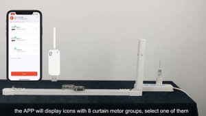 How to Connect the Smart Curtain to Tuya App via Smart Hub