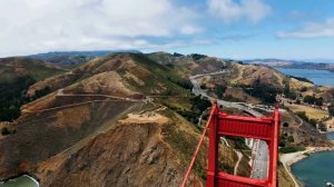 The Golden Gate Bridge | San Francisco (4K Drone Footage)