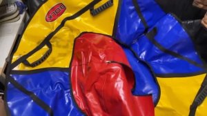 Ремонт тюбинга (ватрушки)