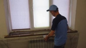 Эпоксидная смола "FAST SURFACE", нанесение на подоконник от "Дизайн Лига"