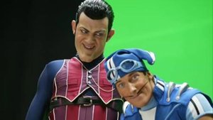 Lazy Town detras de esenas