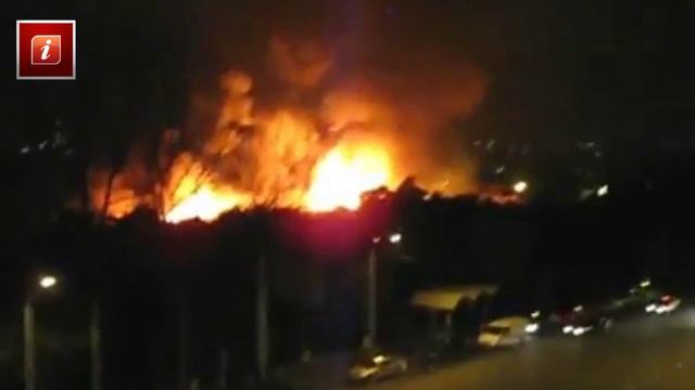 В Грузии сгорел крупнейший торговый центр смотреть онлайн