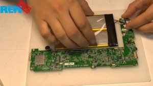 Замена контроллера питания на планшете 3Q (TS0807B)+ разбор