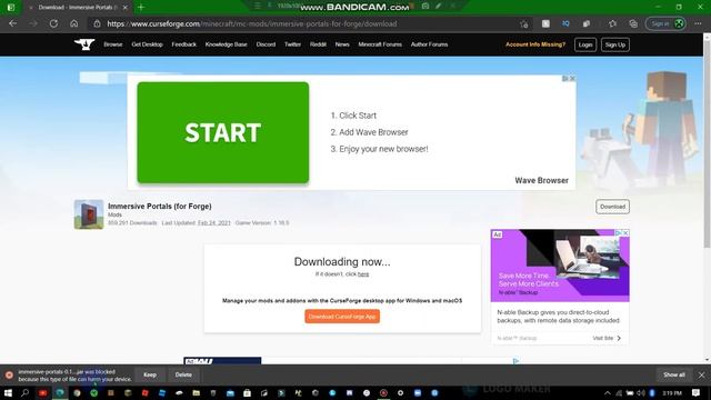 How To Get Immersive Portals Mod 1.16.5 And Tutorial How To Use! смотреть онлайн