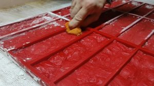 Очистка полиуретановых форм, залипание гипса