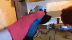 Зачистка гаражный ворот. Болгарка или Дрель?