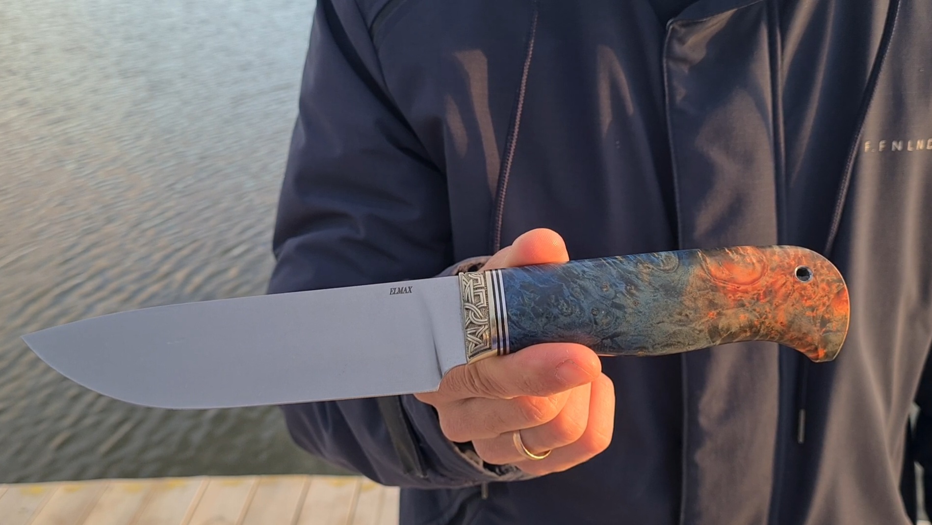 Надёжный и красивый нож из порошковой стали Elmax в наличии. смотреть онлайн