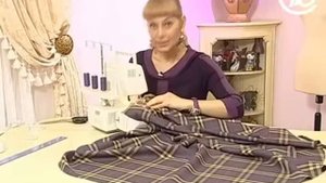 Крой и шитье юбки солнце одним швом для начинающих
