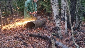 Коп прошлогодних находок в полях, пилю трубы!!!