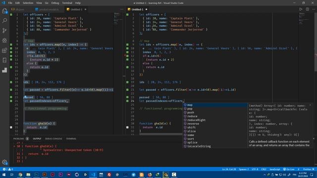 Fham map, reduce, filter f Javascript | Darija