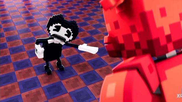 Борис ой,Фокси и Бенди #fnaf #bendy смотреть онлайн