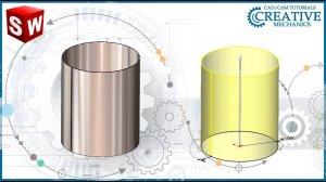 Уроки Solidworks.Развёртка цилиндра