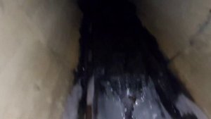 Шахта в Новиково. Голубые или бирюзовые озера и японская электростанция периода Карафуто