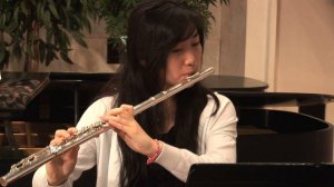 Opus 4 Studios: Tian Tian Metzgar, flute: Sonata in e minor (BWV1034): Andante - J.S. Bach