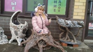 изготовления  цветочника  в  виде  пенька из  цемента  своими  руками Мастер Алексей Локоть,