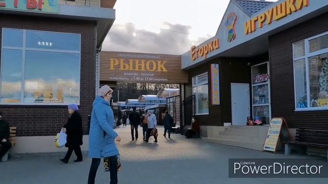 Прогулка по Дашкам Песочня. Рынок Дашки Песочня в Рязани. Ул. Новоселов. Торг.центрАлина. Октяб 201