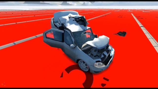 BeamNG.Drive Mod : Dacia Logan 2008 (Crash test) смотреть онлайн