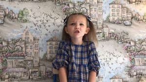 Эмма Мошковская «Вежливое слово». Читает Ксения Маринина, 5 лет.